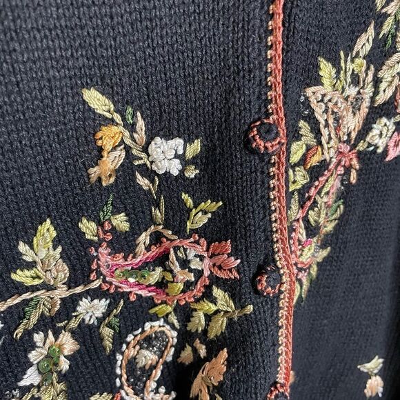 Vintage Heirloom Collectibles Sweater, Small - Picture 5 of 6